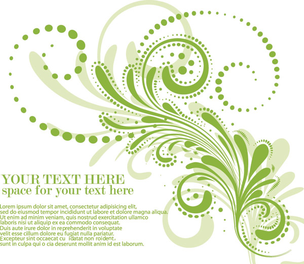 free vector Soft pattern vector